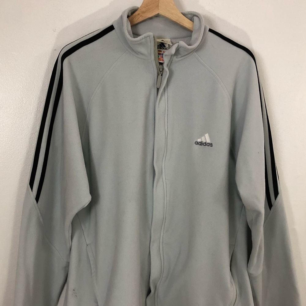 Addidas Fleece Zip Up L